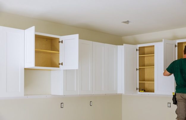 Sleek and Stylish: Custom Cabinets for Built-In Storage